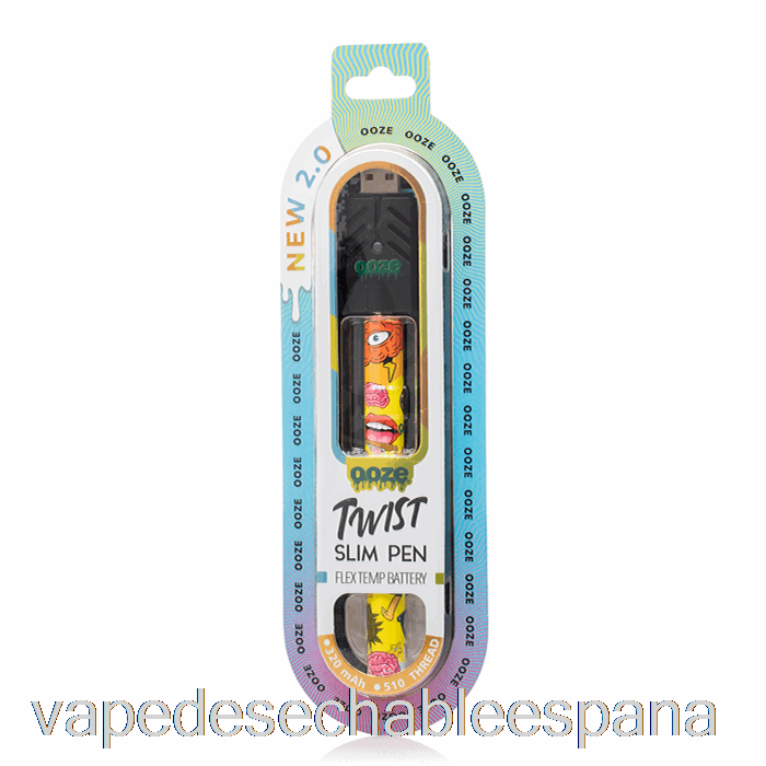 Vape Desechable España Ooze Slim Twist Pen 2.0 Flex Temp Batería Lluvia De Ideas